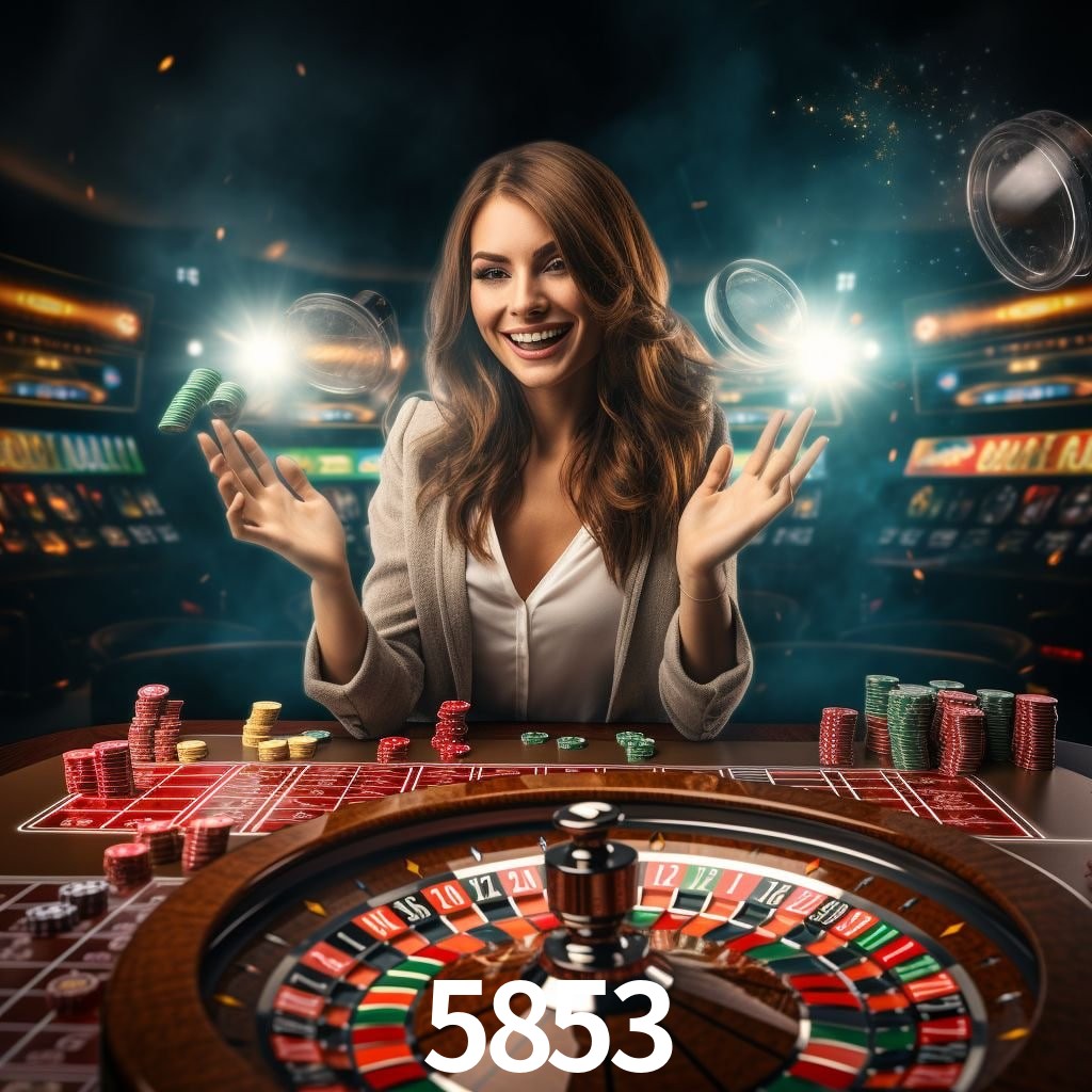 5853